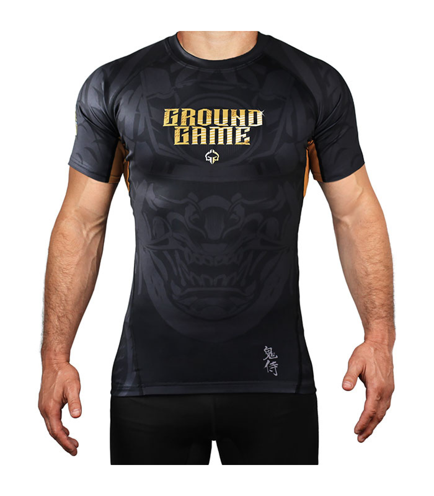 Рашгард - Ground Game - Rashguard Oni Samurai - Short sleeve